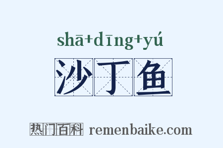 沙丁鱼是什么意思的图片